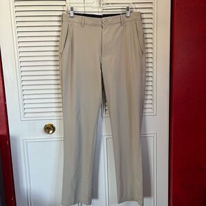 IZOD Golf Performance Pants Khaki Sz 32x30